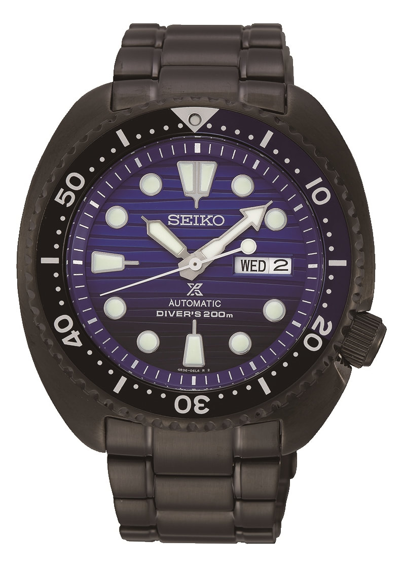 Seiko Gents Prospex Samurai Save The Ocean Blue Whale Special Edition Watch