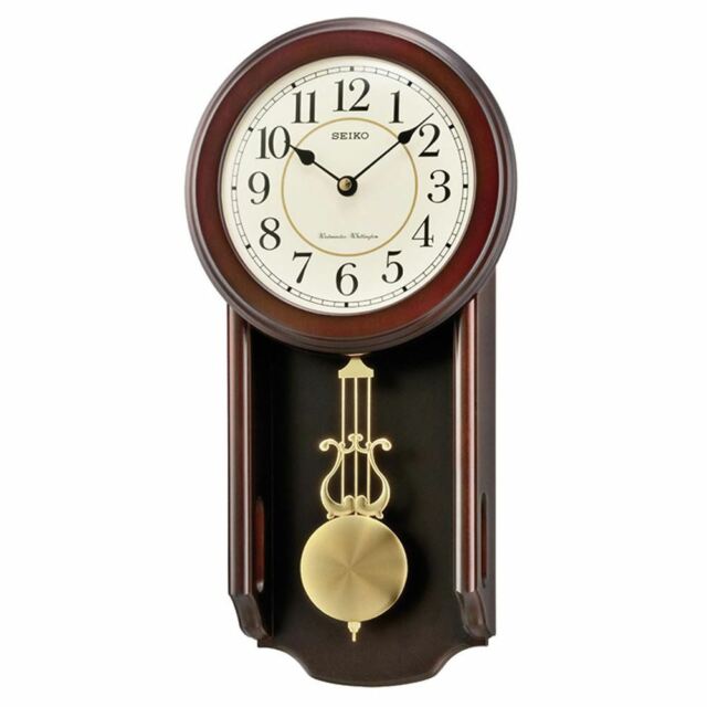 Seiko Pendulum Wooden Wall Clock