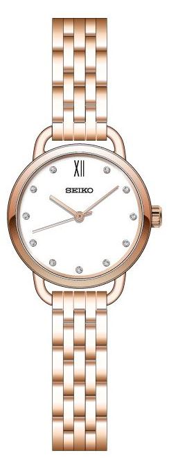Seiko Ladies Quartz Rose Gold Plated Bracelet Watch
